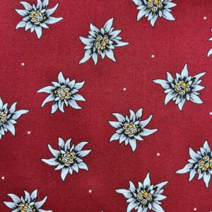 Bandana Edelweiss rot