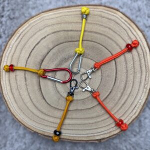 Kotbeutelhalter gelb/orange