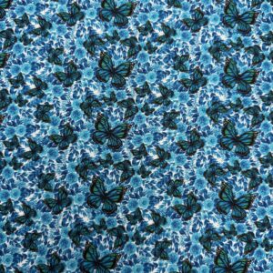 Bandana blaue Schmetterlinge