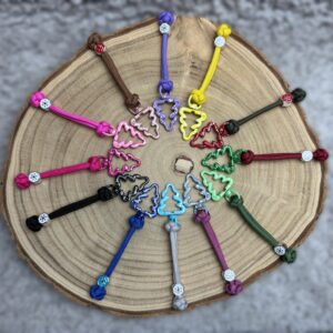 Kotbeutelhalter mit Tannenbaumkarabiner