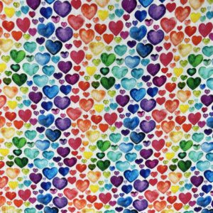 Bandana bunte Herzen
