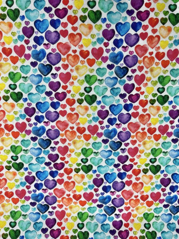 Bandana bunte Herzen