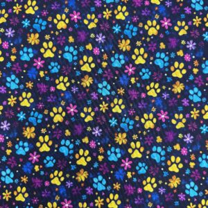 Bandana blumige Pfoten