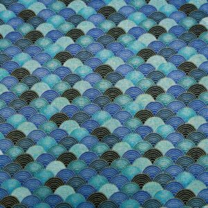 Bandana Regenbogen blautöne